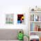 Cool Modern Frames Clear Acrylic Float Frame with Gold Hardware
